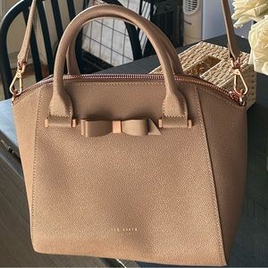 Beige and pink Ted Baker purse